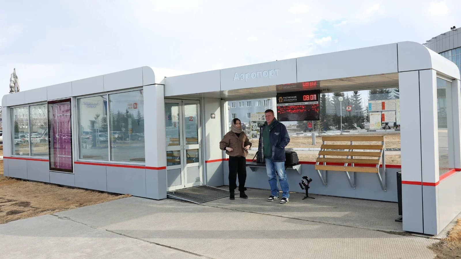 В Губкинском появятся новые теплые остановки